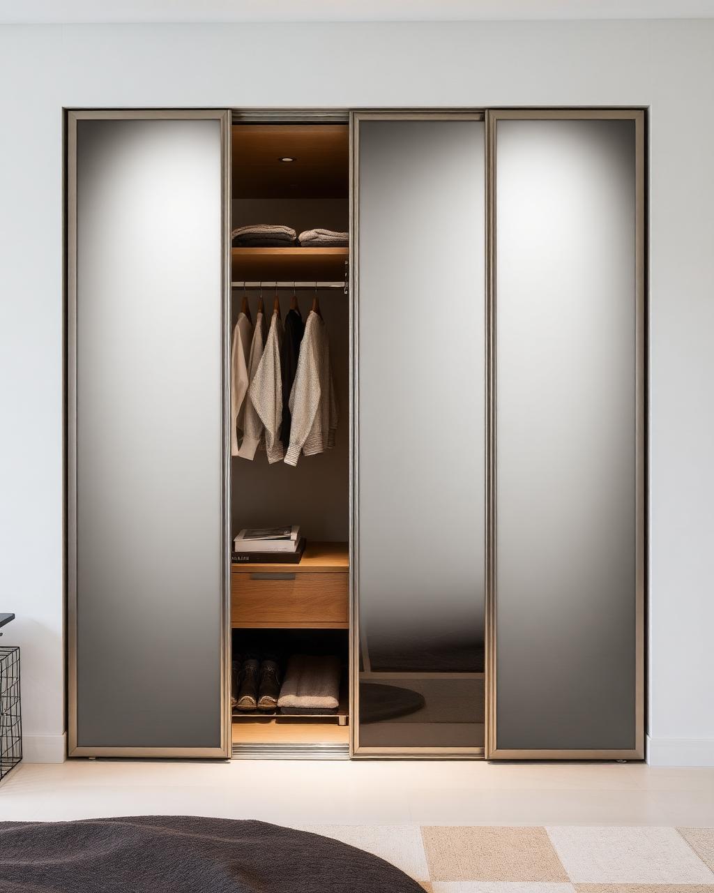 Compact Sliding Wardrobe