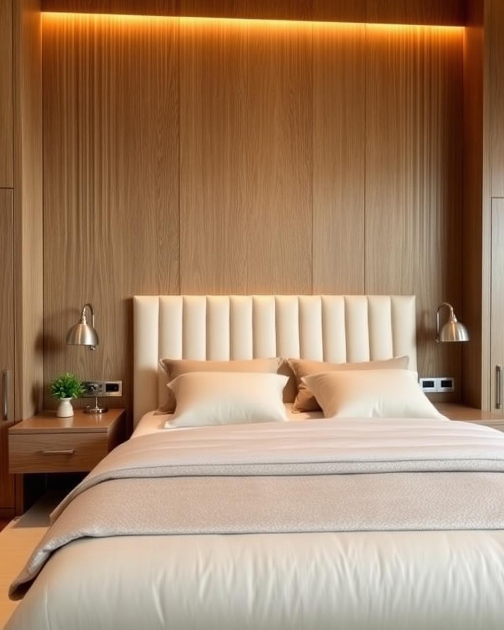 Master Suite in Fluted Oak